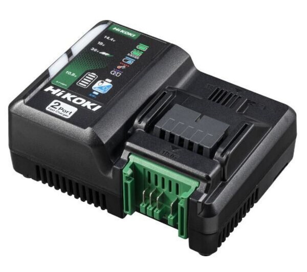 最新型 2バッテリー充電器 HiKOKI ハイコーキ 10.8V/14.4/18V/36V/2ポート急速充電器/USB充電端子付 UC18YDML 純正品 未使用 送料込み