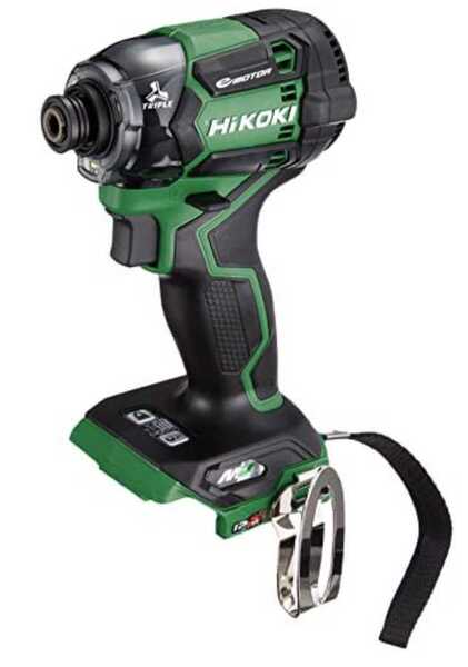 HiKOKI(ハイコーキ) WH36DC 36Vインパクトドライバ アグレッシブグリーン 小型軽量化 ビット振れ軽減 未使用 本体