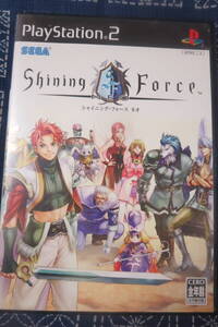 シャイニング・フォース ネオ (PS2)パッケージケース/説明書(いたみあり/ゲームソフト(細かいキズあり