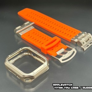 アップルウォッチ ケース ラバー ベルト 49mm 46mm 45mm 44mm ウルトラ