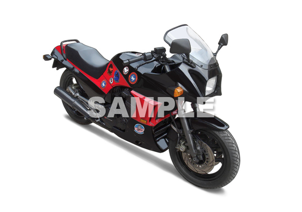 即決送料無料 GPZ900Rニンジャ バイクグラフィック 額付きインテリア雑貨 KAWASAKI Ninja トップガン トムクルーズ
