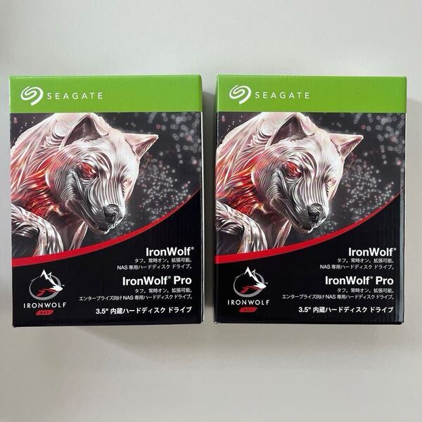 SEAGATE IronWolf ST1000VN008 1TB NAS専用ハードディスク 2枚セット