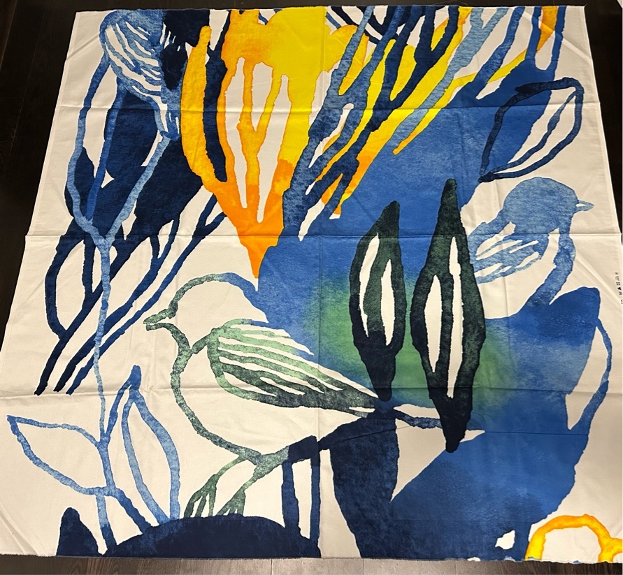 クリックポスト送込♪マリメッコ♪marimekko♪レア柄　終了　サテン素材 S