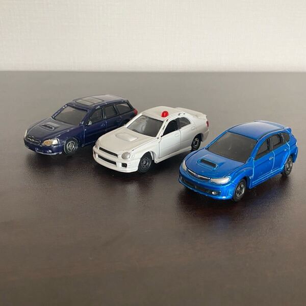 トミカ スバル インプレッサ 覆面パトカー レガシー セット ミニカー フィギュア まとめ SUBARU IMPREZA WRX STI LEGACY
