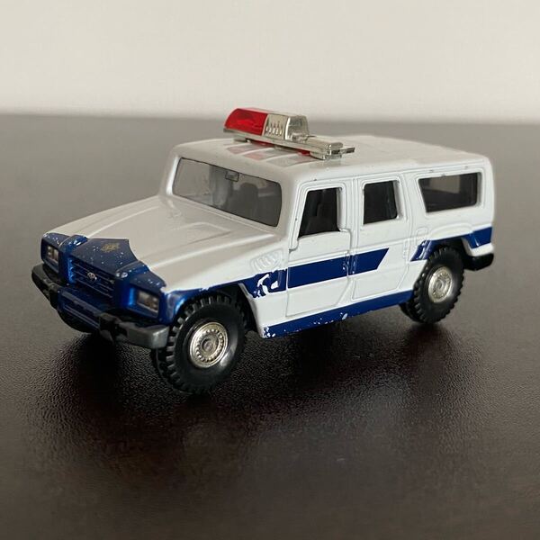 トミカ トヨタ メガクルーザーパトロールカー TOYOTA MEGACRUISER PATROL CAR ミニカー ①