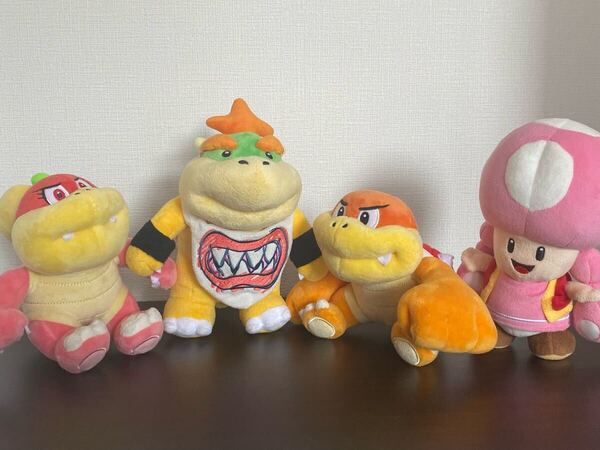 スーパーマリオ クッパJr. キノピコ プンプン ブンブン ぬいぐるみ S 三英貿易 SUPER MARIO Nintendo SAN-EI グッズ セット まとめ売り