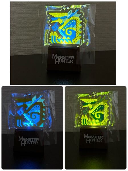 美品 モンスターハンター ジンオウガ フラッシュキーチェーン モンハン MONSTER HUTER MH ライト アクスタアクリルキーホルダー グッズ