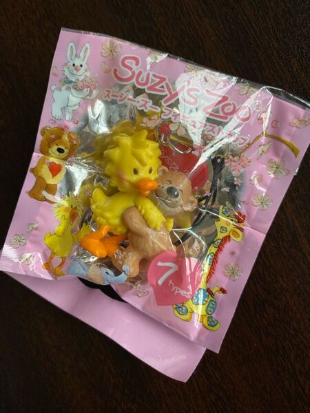 新品 未開封 Suzy's Zoo スージー・ズー フィギュア ストラップ ウィッツィー ルーフ マスコット キリン KIRIN おまけ グッズ