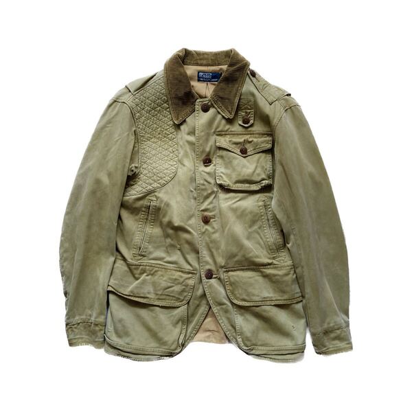 【過去の名作】90s ポロラルフローレン ハンティングジャケット M 旧タグ Polo Ralph Lauren ヴィンテージ ビンテージ オールドラルフ 美品