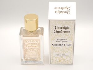 Nostalgia Syndrome ノスタルジアシンドローム オードトワレ オスマンサス 50ml 金木犀