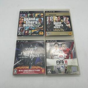 1スタ PS3ソフトまとめ グラセフV グラセフIV 白騎士物語 FIFA11 ソフト ゲーム ゲームソフト