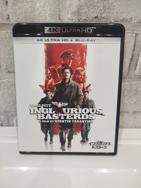 訳あり イングロリアス・バスターズ ブルーレイ Bluray 4Kなし 映画 洋画 ブラッドピット(他作品 トゥルーロマンス フューリー セブン)
