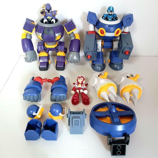 現状品 スーパーミニプラ ライドアーマー 2種セット ロックマンX フィギュア まとめセット セット ロックマン エックス プラモ