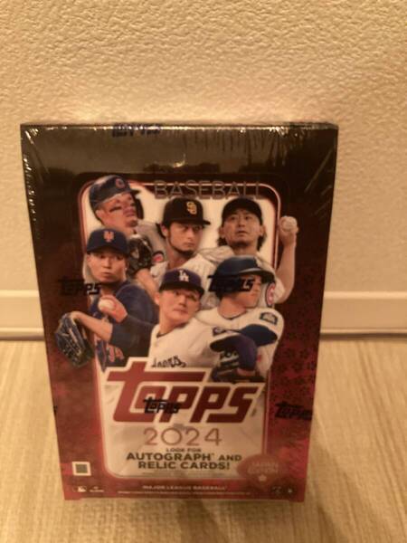 Topps 2024 MLB JAPAN EDITION 新品 未開封 シュリンク付き