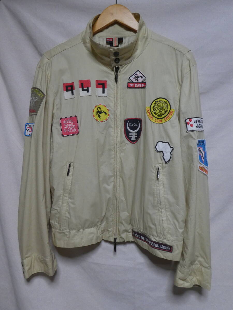 y2k✨️ 00s DIESEL 金タグ ジップアップ ライダース ジャケット Yahoo!オークション -「00)」(ジャケット、上着) (男性用)の落札