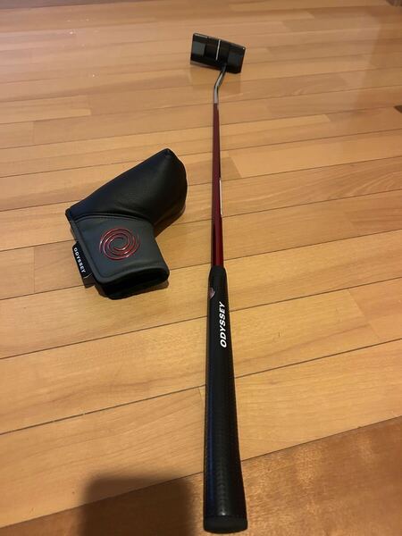 【美品】 ODYSSEY オデッセイ パター TRI-HOT 5K TRIPLE WIDEパター 33インチ ハドラスガラスコーティング済