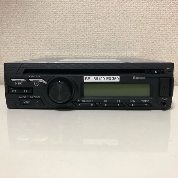 新車外し 日野純正 24V Bluetooth USB AUX ワイドFM CDデッキ オーディオ 日野 ISUZU イスズ いすゞ ふそう UD