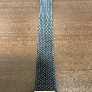 送料無料 Applewatch ブレイデッドソロループ チャコール 箱無し