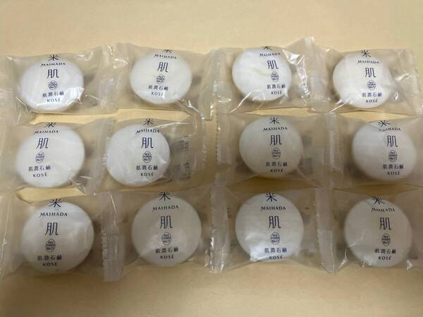 【即決送料無料】コーセー 米肌 洗顔 肌潤石鹸 180g(15g×12個)洗顔石けん★マイハダ