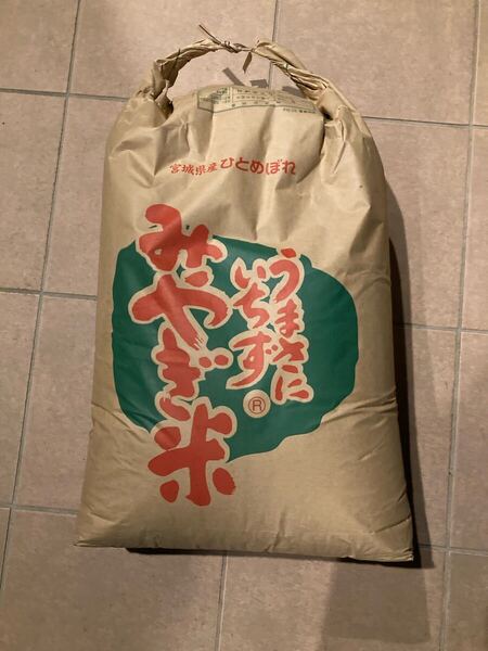 令和5年産 宮城県産 ひとめぼれ 一等米 玄米 30kg 送料無料