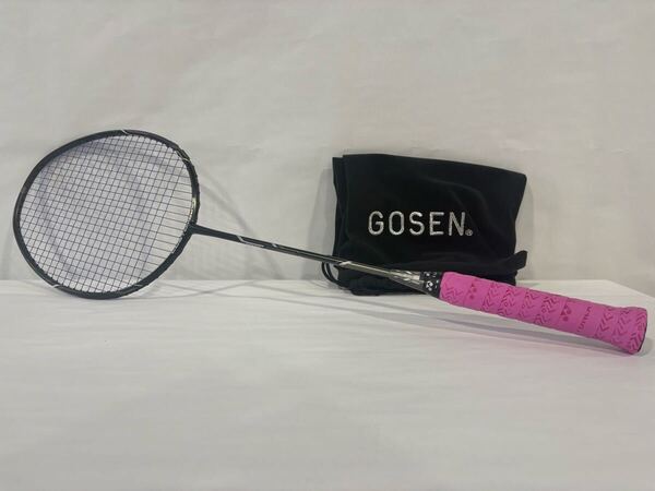 ゴーセン カスタムエッジ ver3.0 FLEX-S 美品 良品 バドミントンラケット