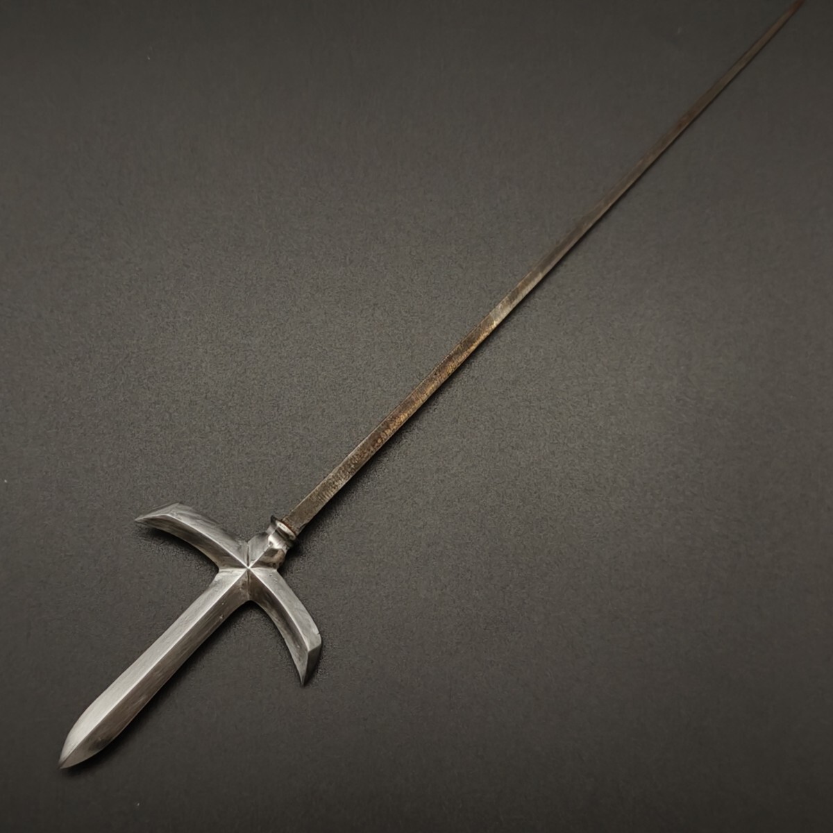 武道具 矢じり 十文字式 鏃 古式 弓道具 鉄製 職人作 美術品 Yahoo!オークション -「十文字槍」の落札相場・落札価格