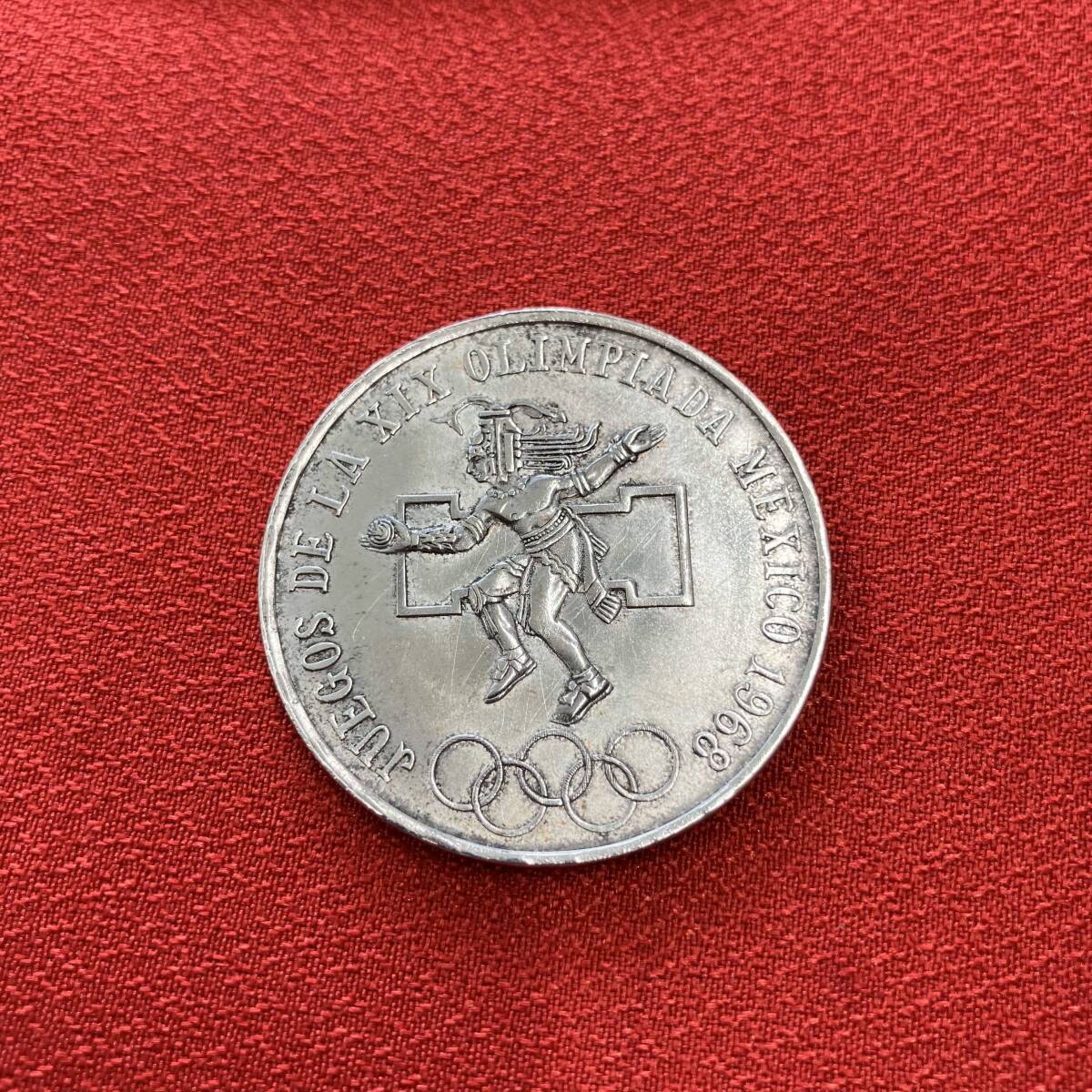 楽天市場】【メキシコ】 メキシコオリンピック 25ペソ銀貨 1968
