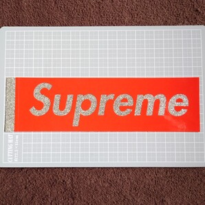 シュプリーム ステッカー GLITTER boxlogo 16SS 赤ラメ 正規品 送料無料!! 匿名配送 追跡可能 SUPREME Supreme supreme