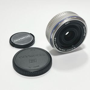美品 OLYMPUS オリンパス M.ZUIKO DIGITAL 17mm F2.8 シルバー