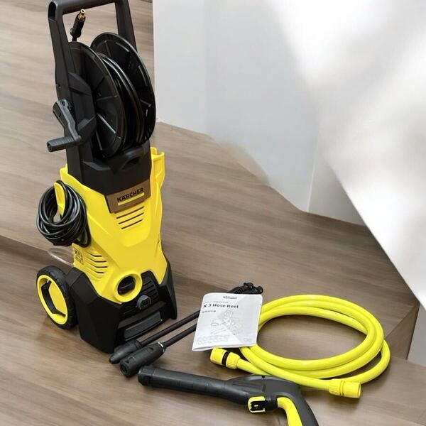 ケルヒャー K3 ホースリール 高圧洗浄機 KARCHER K 3 Hose Reel 家庭用高圧洗浄機 洗車 掃除