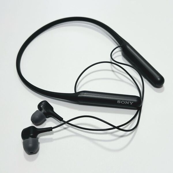 SONY ワイヤレスイヤホン WI-C600N ブラック ジャンク ソニー イヤホン 黒 Bluetooth