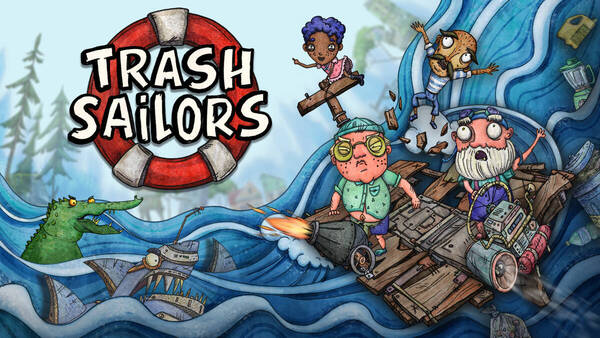 【PC/Steamキーコード】Trash Sailors: Co-Op Trash Raft Simulator /トラッシュ セイラーズ:コープ トラッシュ ラフト シミュレーター