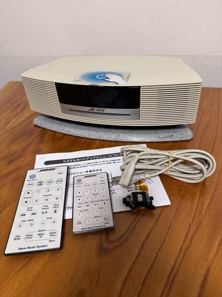 送料込即決: ワイドFM対応 BOSE Wave music system III /ボーズ パーソナルオーディオシステム CDプレーヤー