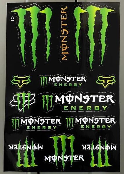 送料無料 モンスターエナジー ステッカー セット F