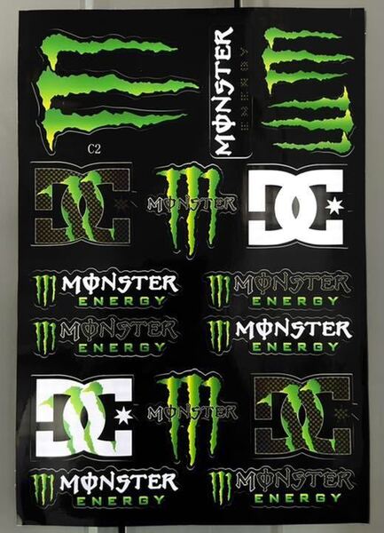 送料無料 モンスターエナジー ステッカー セット G