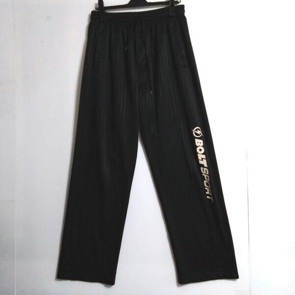 121 トラックパンツ XL 黒ストライプ ジャージ 下 ロング