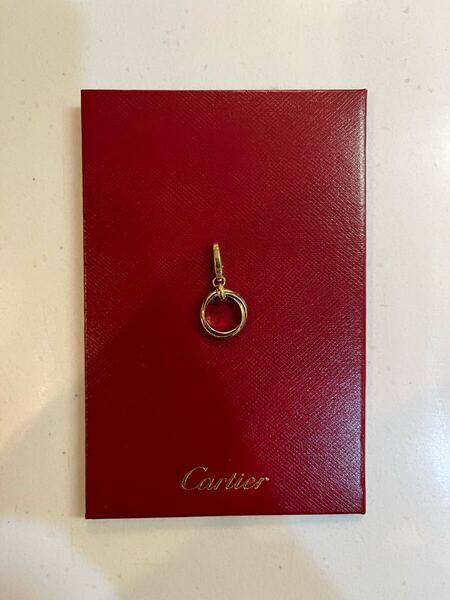 Cartier カルティエ 美品 トリニティ トップ K18 750 金