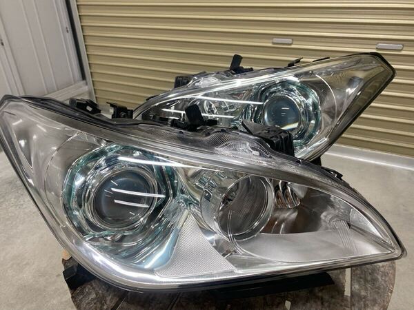 日産フーガ Y51 KY51 HY51 KNY51 前期 純正HID 左右 ヘッドライト AFS有 バルブ バラスト付 KOITO 100-23035 刻印A
