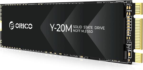 ORICO Y20M M.2 SATA SSD、4TB内蔵 SATA M.2 2280 SSD SATA III 6.0Gb/s、最大読込:500MB/s (R:500MB/s、W:480MB/s)