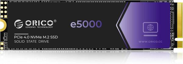 ORICO E5000 2TB 内蔵SSD - PCIe Gen4x4 M.2 NVMe 2280 読取速度 5100MB/s 書込速度 3900MB/s 高耐久
