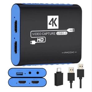 キャプチャーボード switch対応 4K 60FPS ゲーム実況 生配信録画