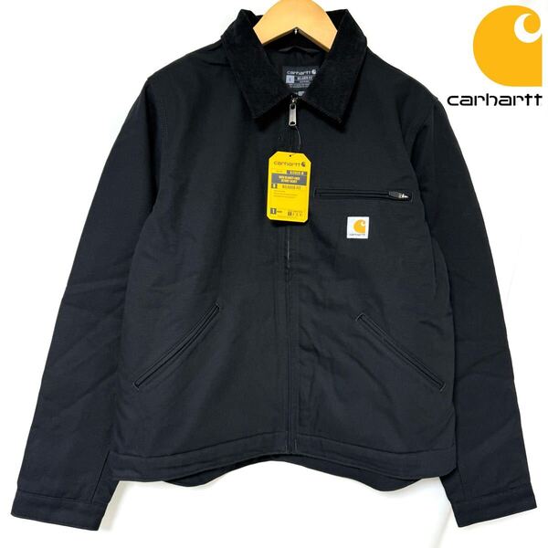 タグ付き 24AW Carhartt カーハート DUCK DETROIT JACKET ダック デトロイト ジャケット ブランケット ブルゾン メンズ ブラック L