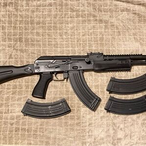 S&T+E&L AK-105 フルメタル G3電子トリガー搭載カスタム電動ガン 東京マルイEG1000モーター PTSグリップ