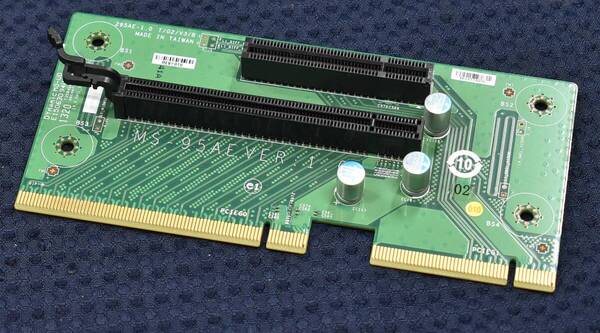 NEC Express5800/53Xi搭載 ライザーカード MS-95AE VER:1.0 PCI-Express x16 x8 (各1) (管:RP00