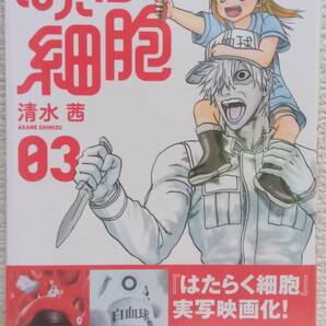 新品未開封 帯付き はたらく細胞 03(3巻) 清水茜 漫画 マンガ コミック