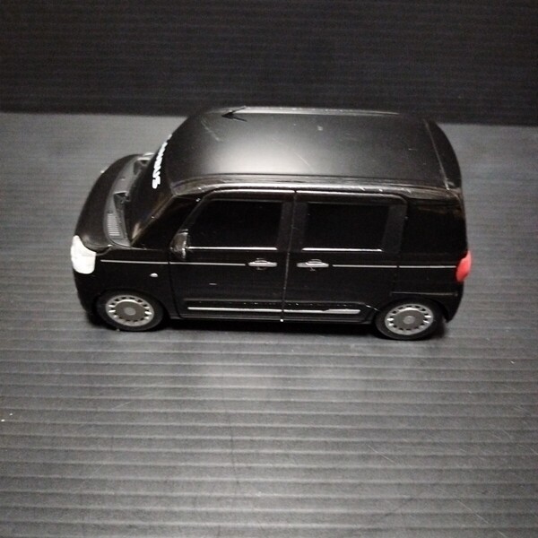 ● プルバックカー「DAIHATSU ムーヴキャンバス」ダイハツ CANBUS ミニカー ブラック系 プルバック