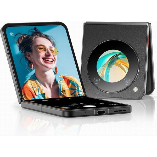 新品 未開封 nubia Flip 5G ZTE NX724J 6.9インチ メモリー8GB ストレージ256GB ブラック 折り畳みスマホ