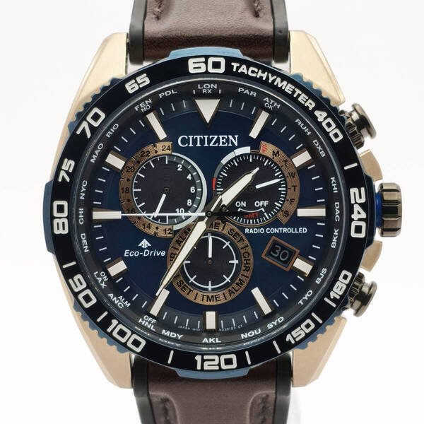 未使用 CITIZEN PROMASTER シチズン プロマスター LANDシリーズ ダイレクトフライト CB5039-11L E660-R013726 エコ・ドライブ電波時計