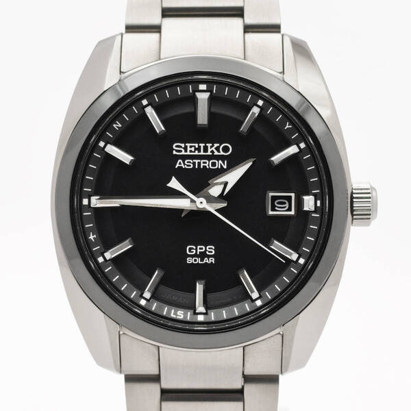 新品同様 SEIKO ASTRON セイコー アストロン オリジン GPSソーラー 3X ステンレススチールモデル SBXD005 3X22-0AC0 ブラック