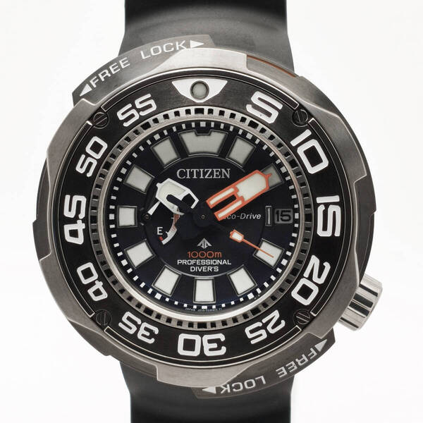 未使用 CITIZEN PROMASTER シチズン プロマスター MARINE マリン プロフェッショナルダイバー 1000m BN7020-09E J210-T023100 エコドライブ